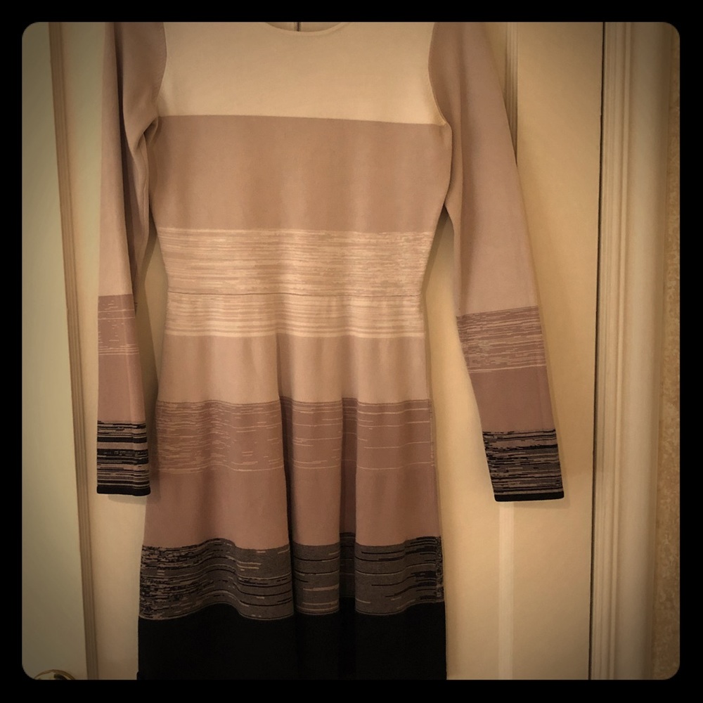 BCBG dress so comfy dress up for work & playtime